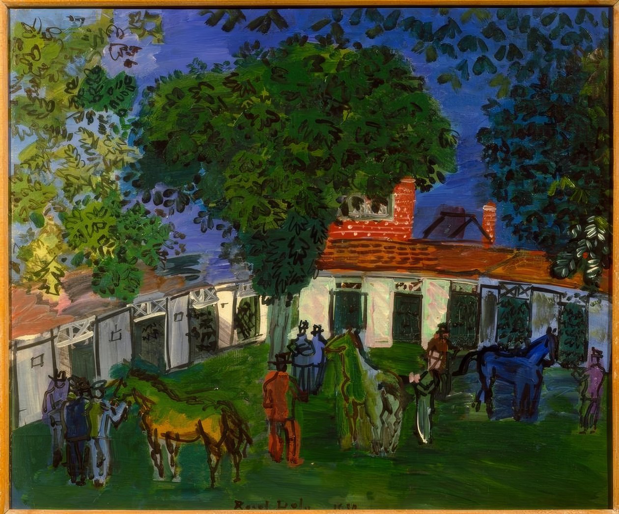 Paddock von Raoul Dufy
