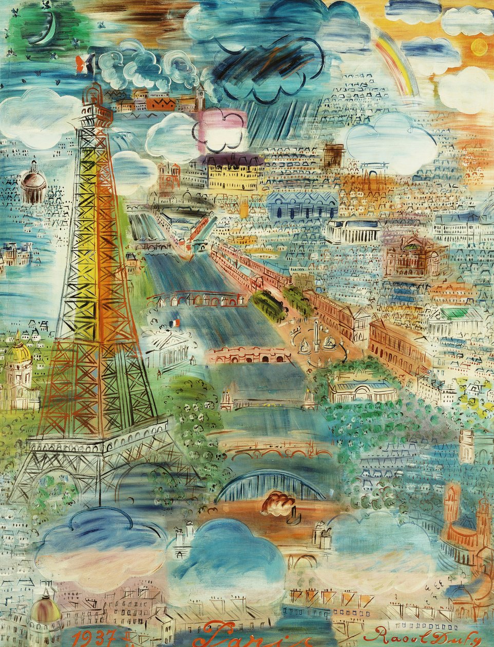 Paris von Raoul Dufy