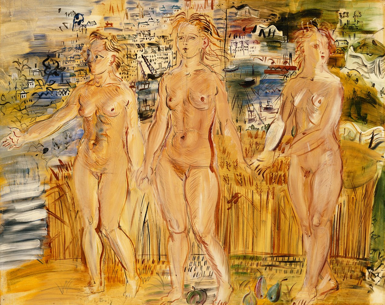 Die drei Grazien von Raoul Dufy