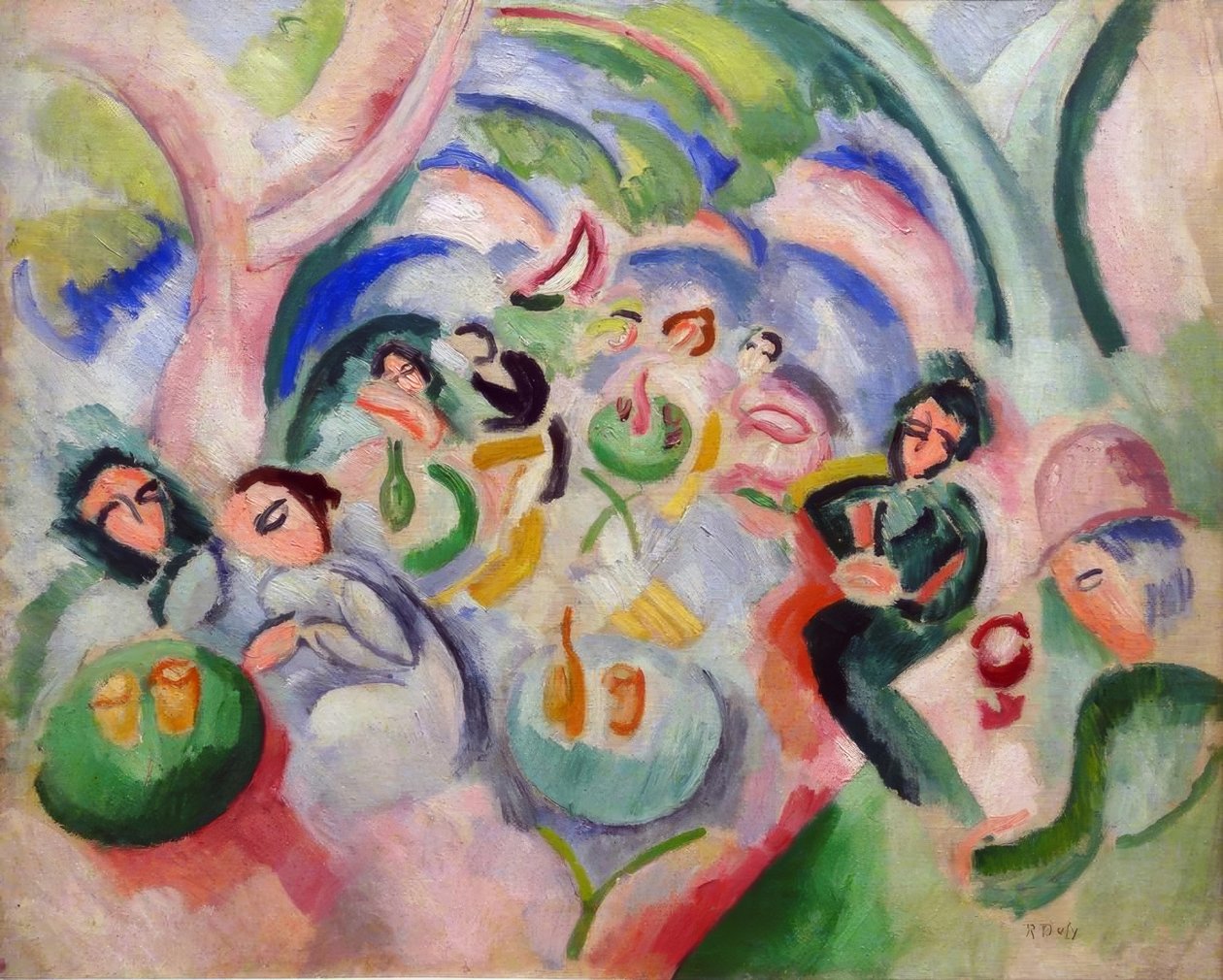 Aperitif von Raoul Dufy