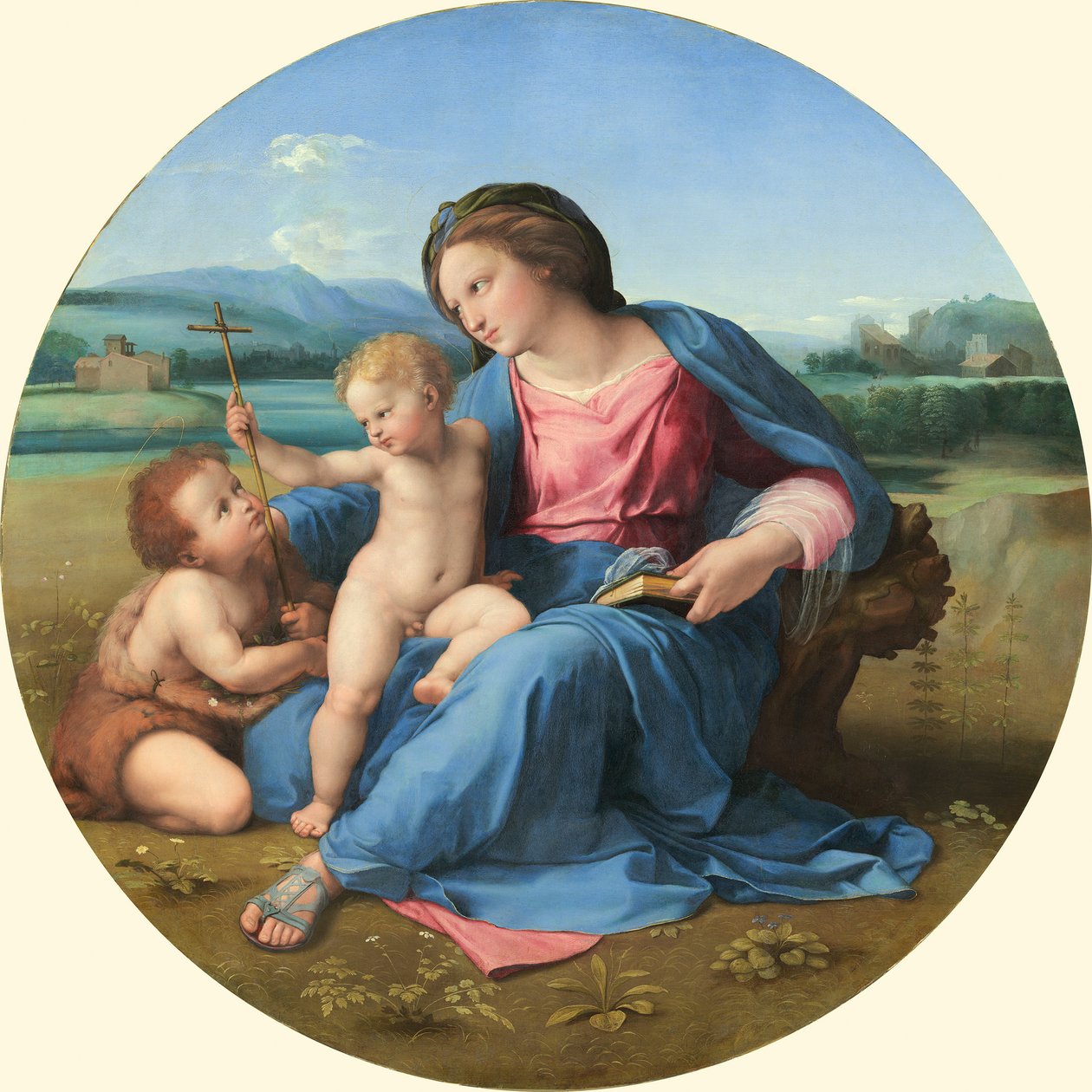 Die Alba Madonna, ca. 1510 von Raffaello Sanzio Raphael