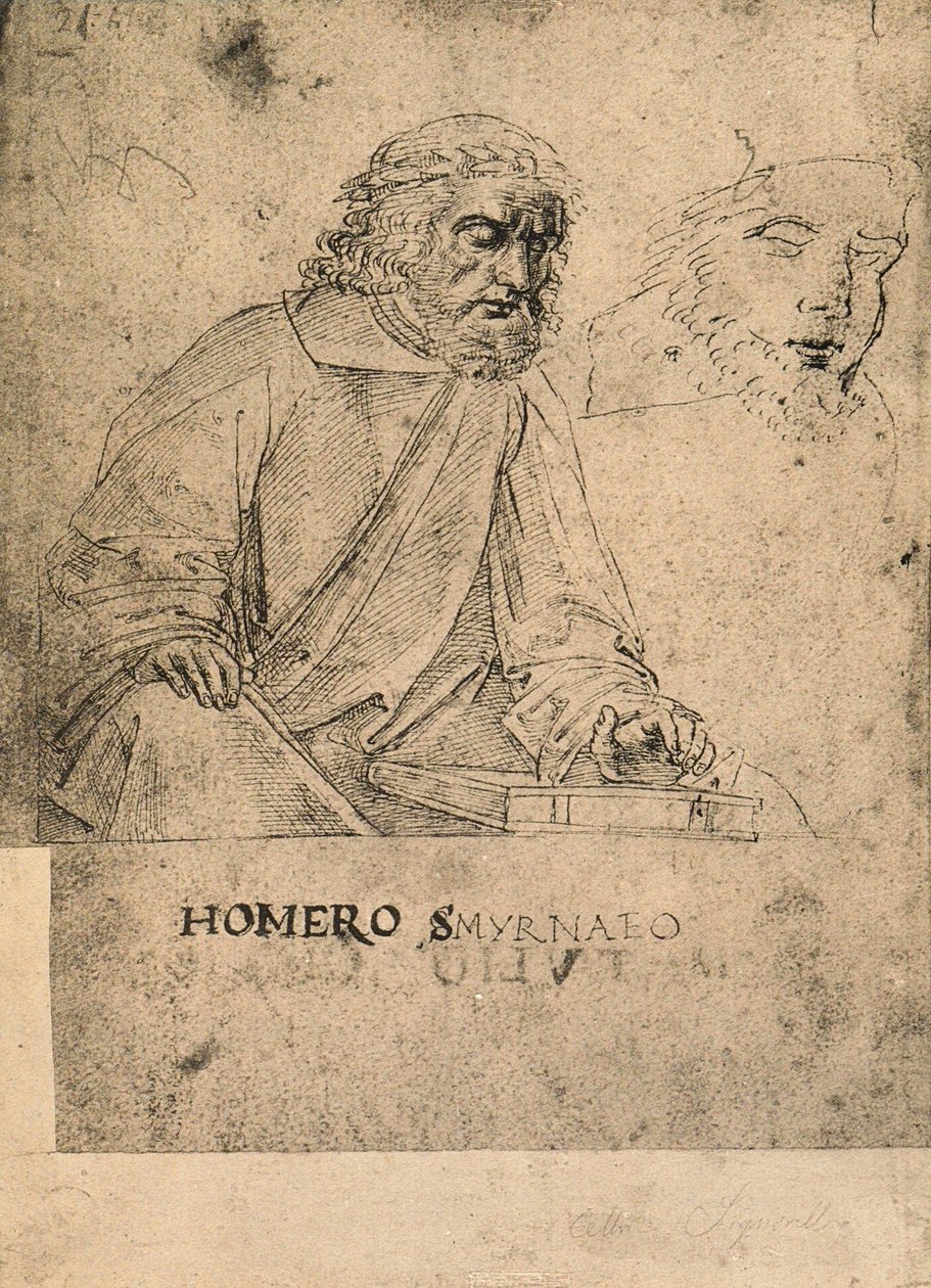 Homer von Raffaello Sanzio Raphael