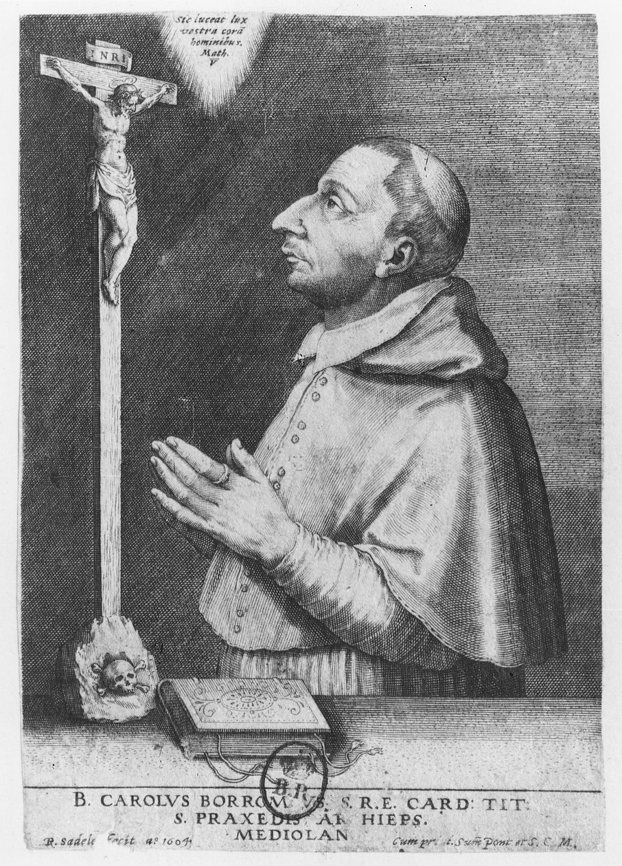 Karl Borromäus von Raphael I Sadeler