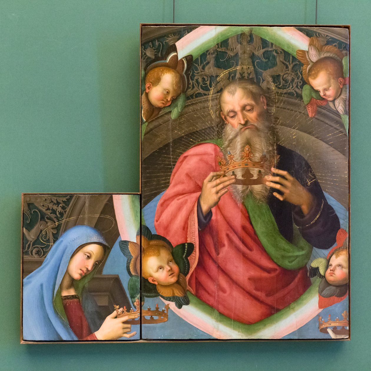 Der ewige Vater und die Jungfrau von Raphael (1483 1520)