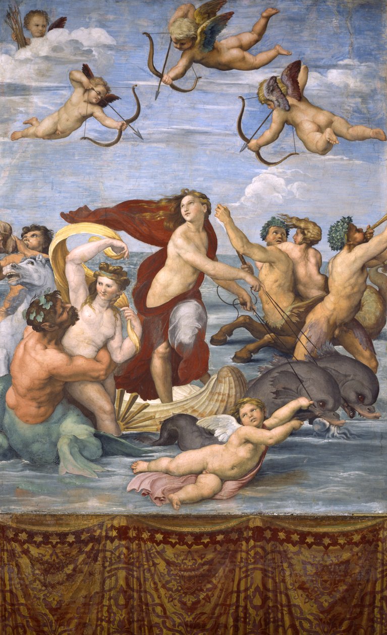 Triumph der Galatea, ca. 1511 von Raphael