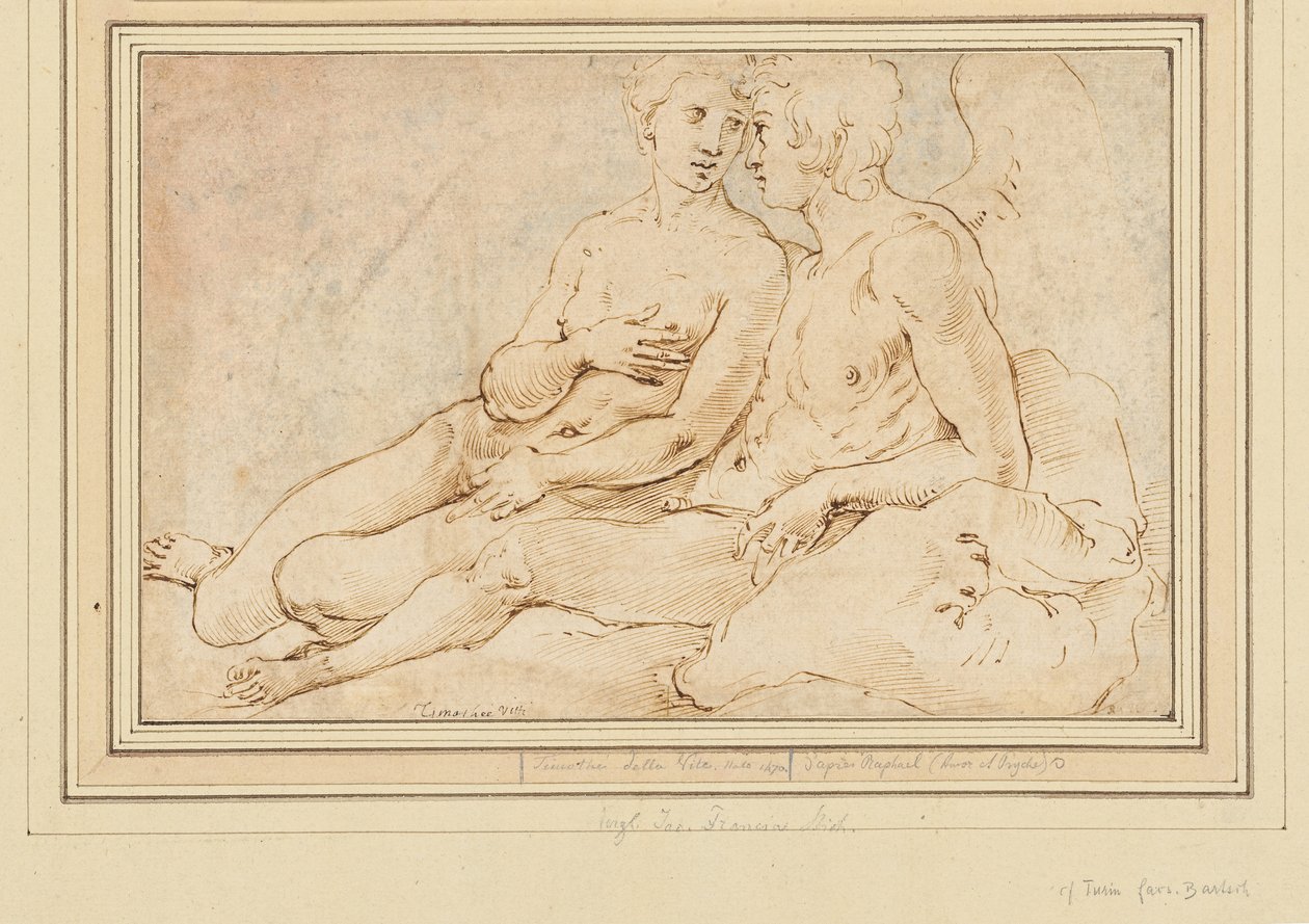 Amor und Psyche, ca. 1540 von Raphael