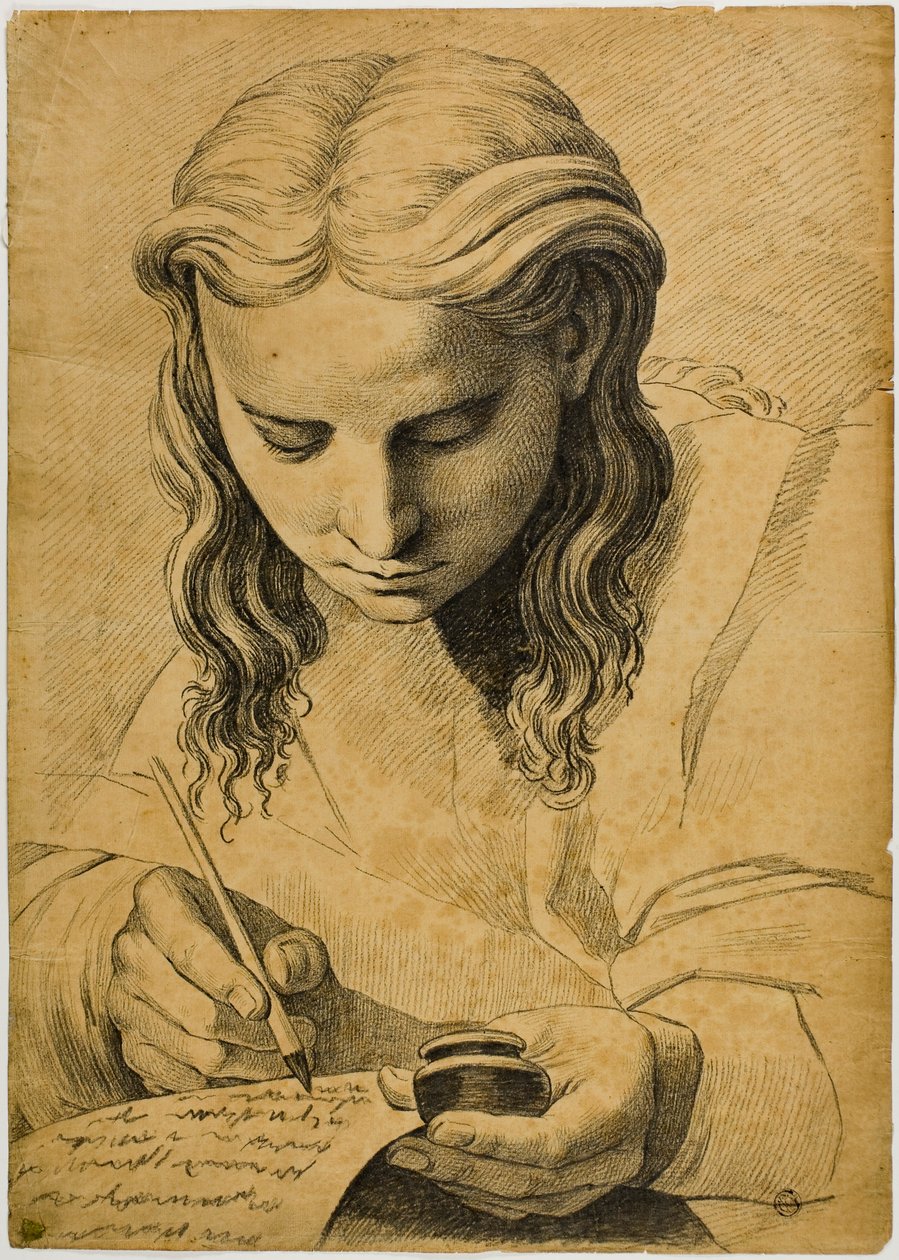 Sitzender Jüngling von Raphael