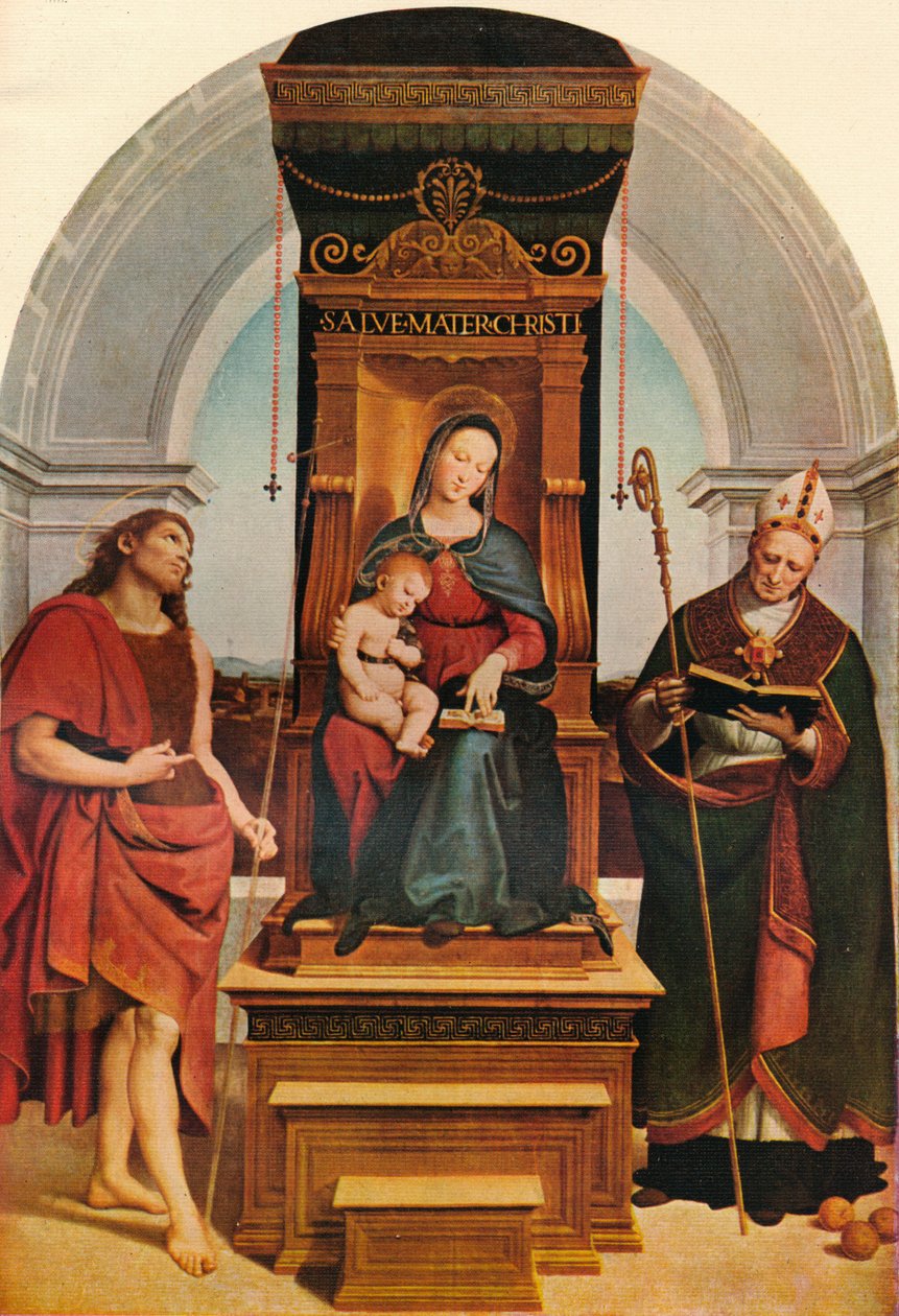 Die Ansidei Madonna von Raffaello Sanzio Raphael