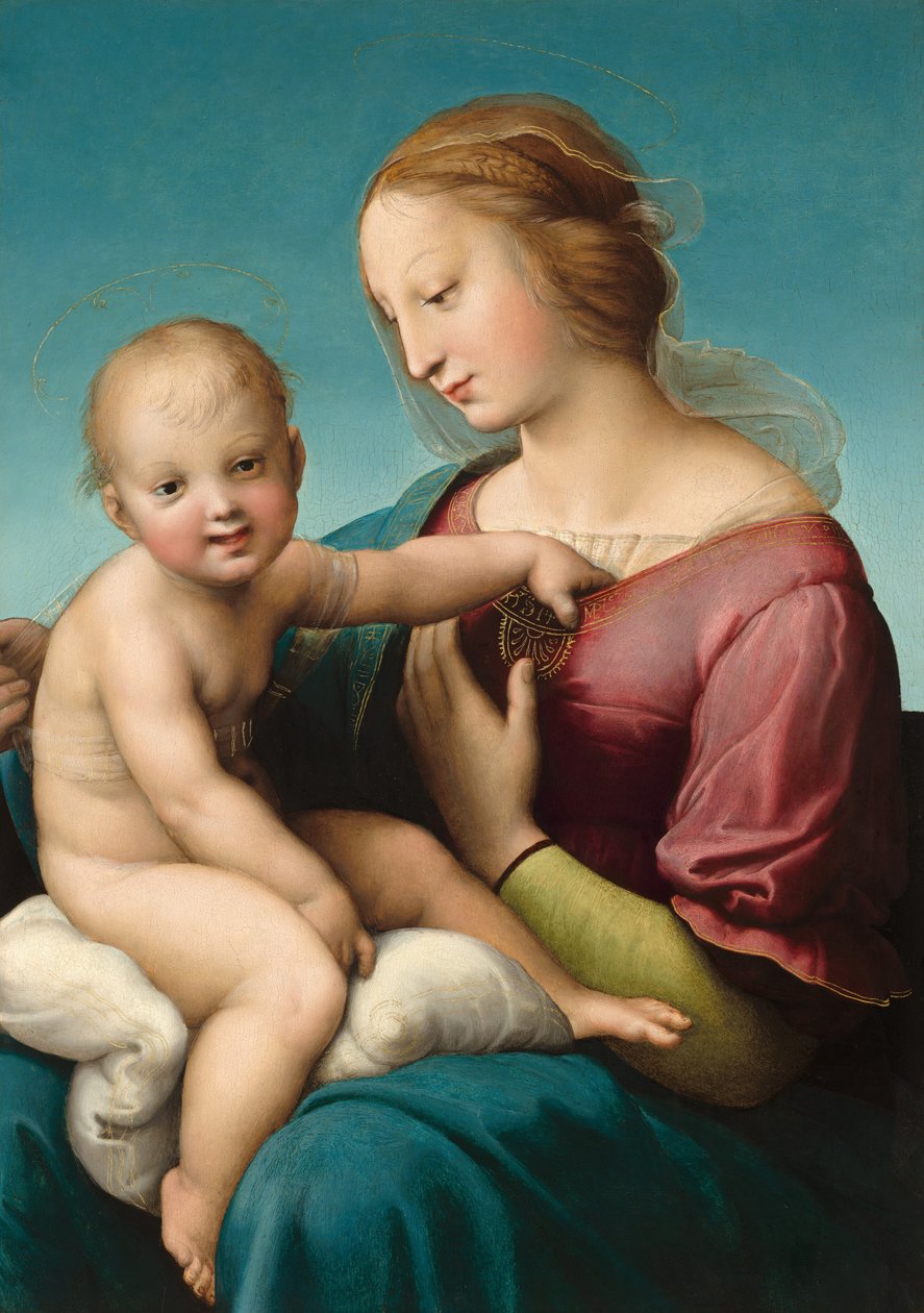 Die Niccolini-Cowper Madonna von Raphael