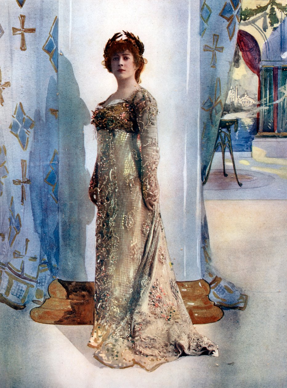 Jane Hading in Plus que Rene, ca. 1902 von Rautlinger