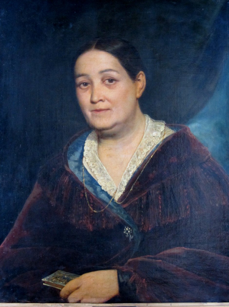 Doña Nicolasa Garmendía y Aguirre de Orrego von Raymond Auguste Quinsac Monvoisin