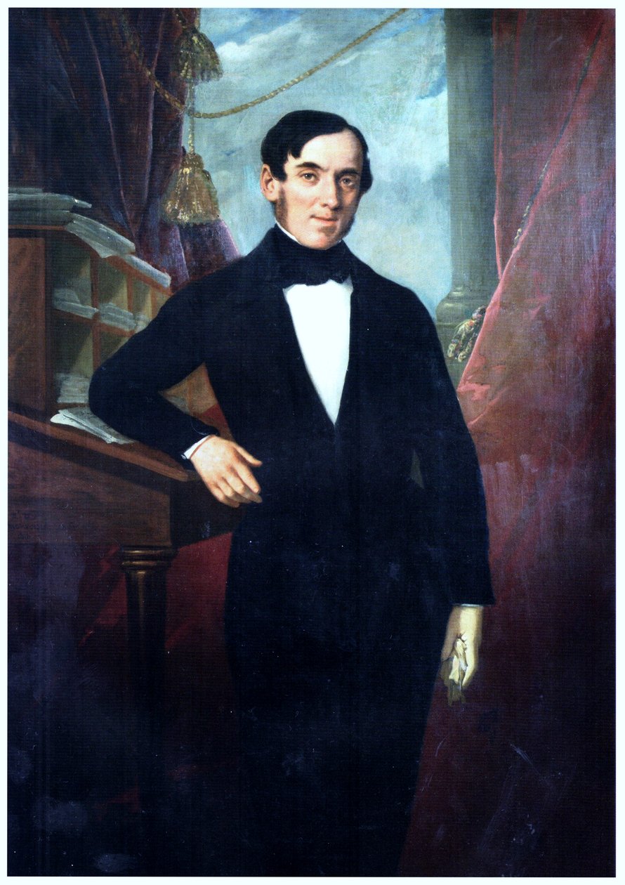 Porträt von Don Rafael Garmendia Luco von Raymond Auguste Quinsac Monvoisin