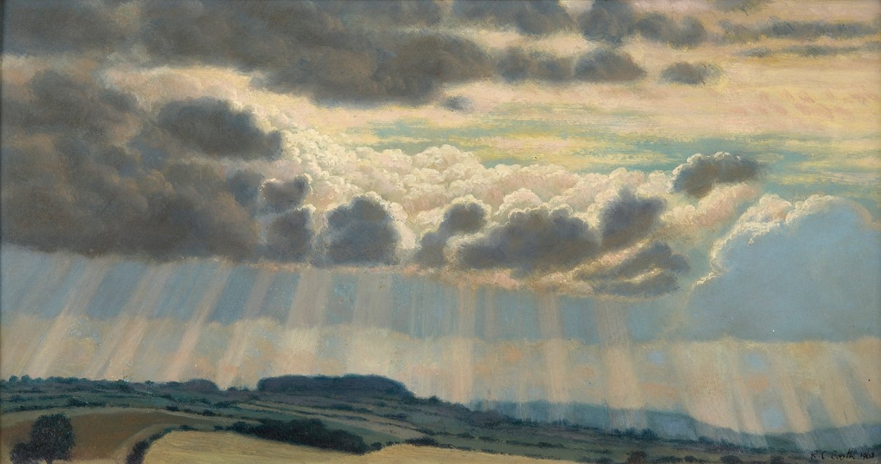 Landschaft mit Wolken von Raymond Booth