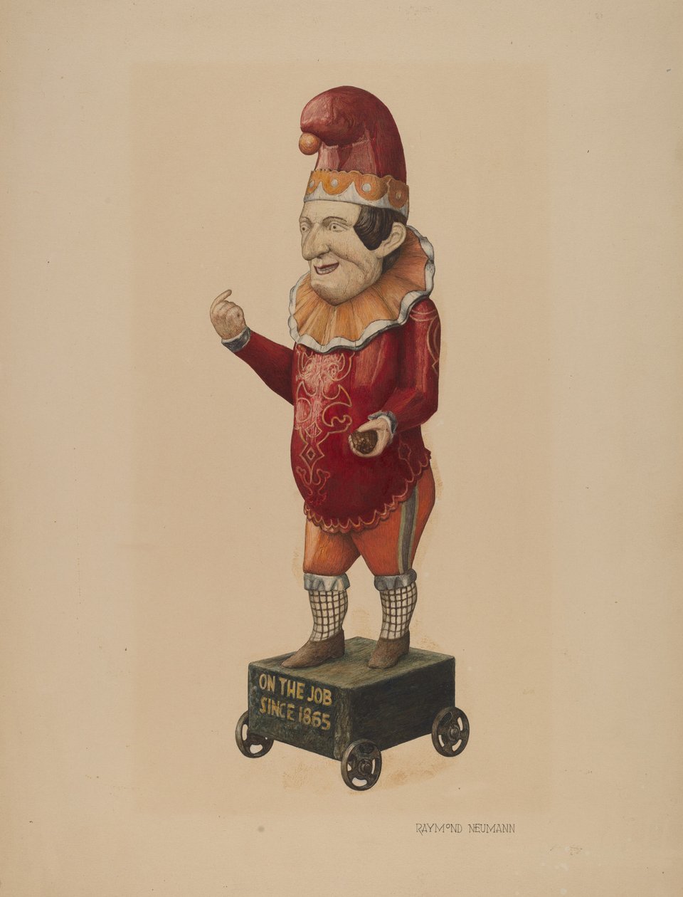 Zigarrenladenfigur: "Punch" von Raymond Neumann