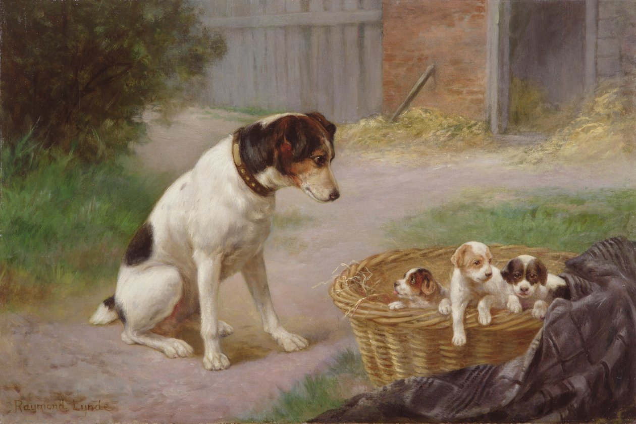 Eine stolze Mutter, ca. 1910 von Raymonde Lynde