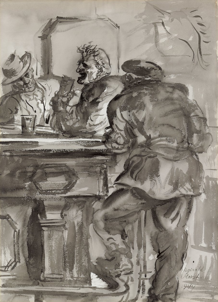 Bar-Philosoph von Reginald Marsh