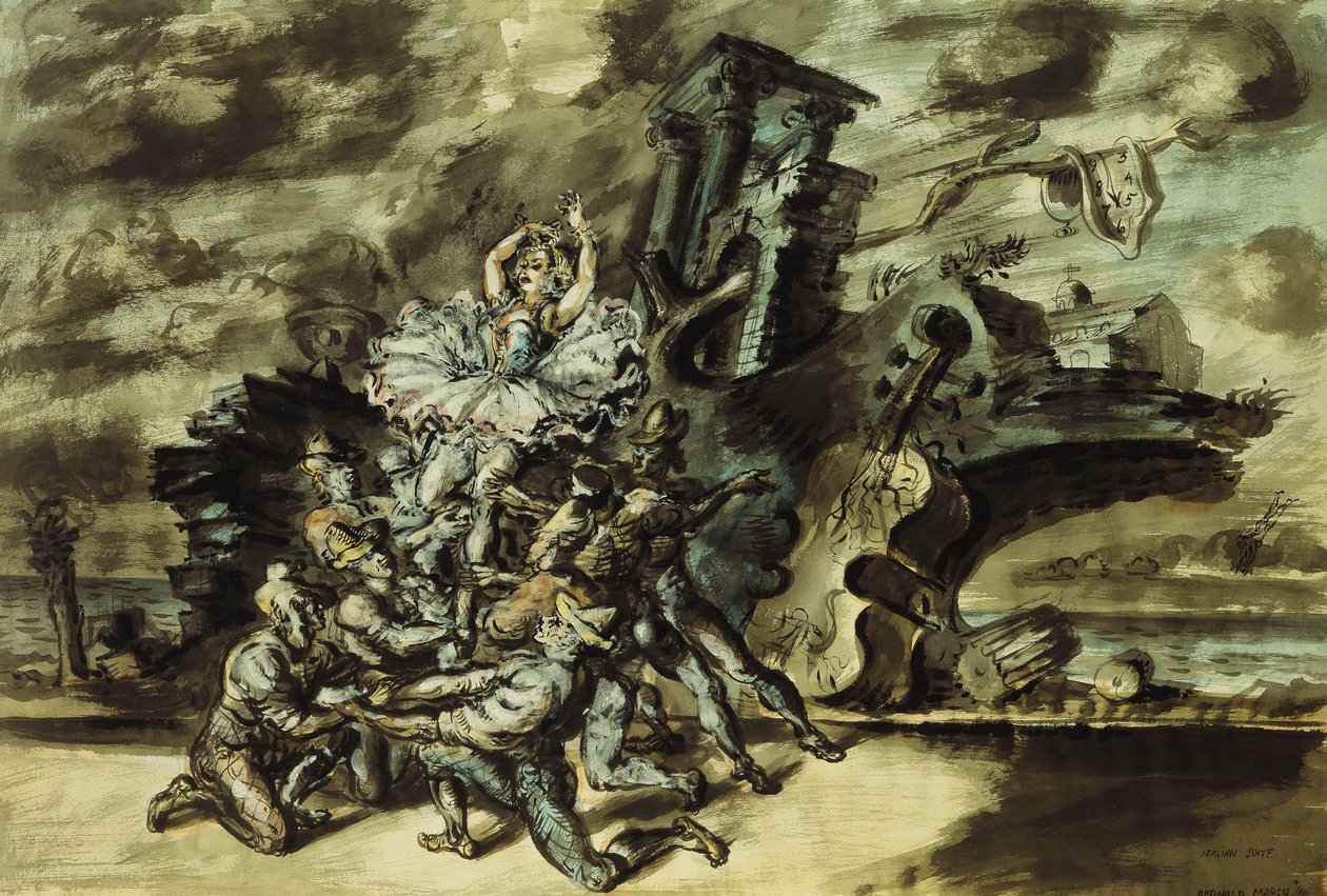 Italienische Suite von Reginald Marsh