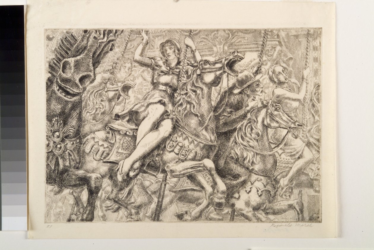 Karussell von Reginald Marsh