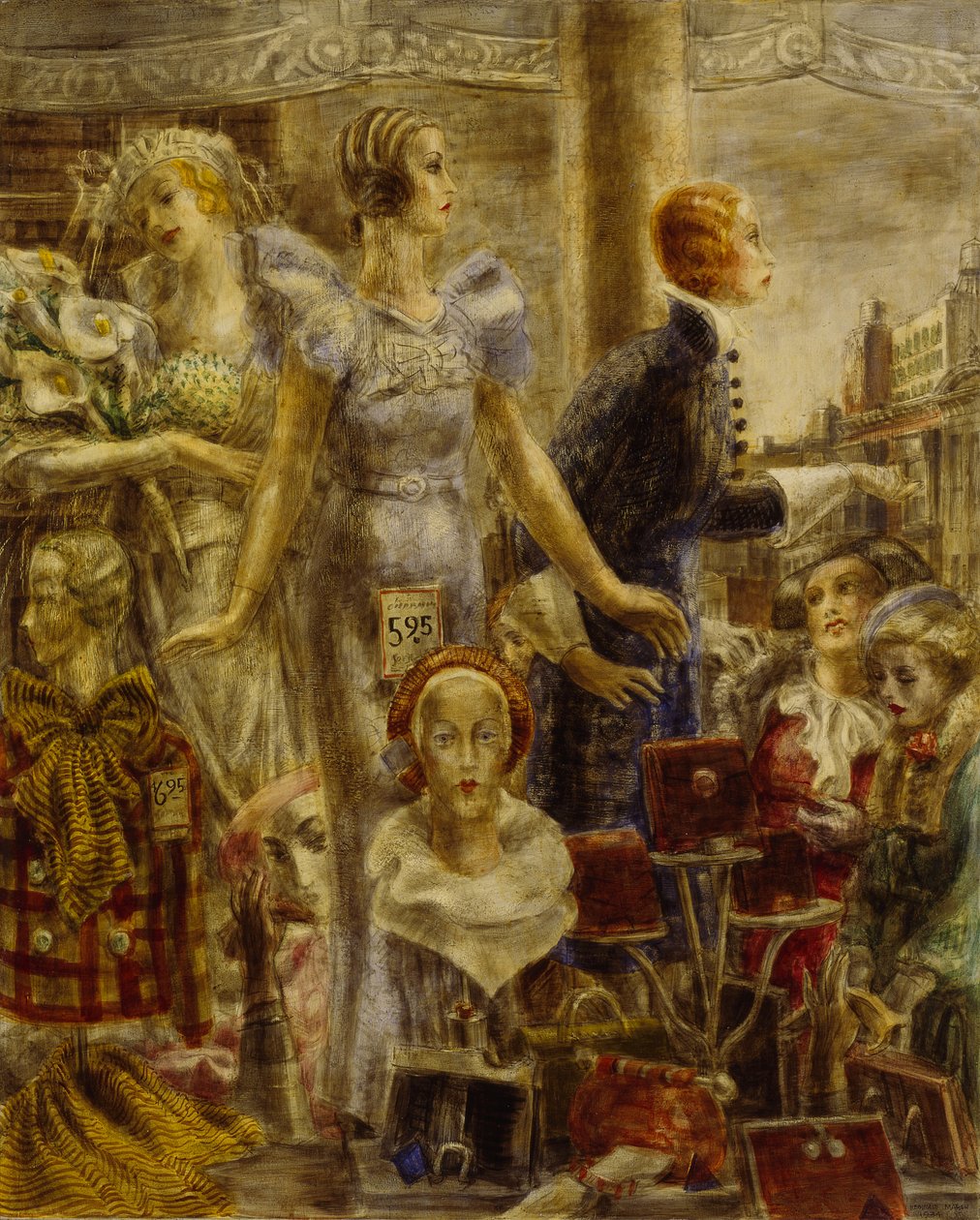 Schaufenster von Reginald Marsh