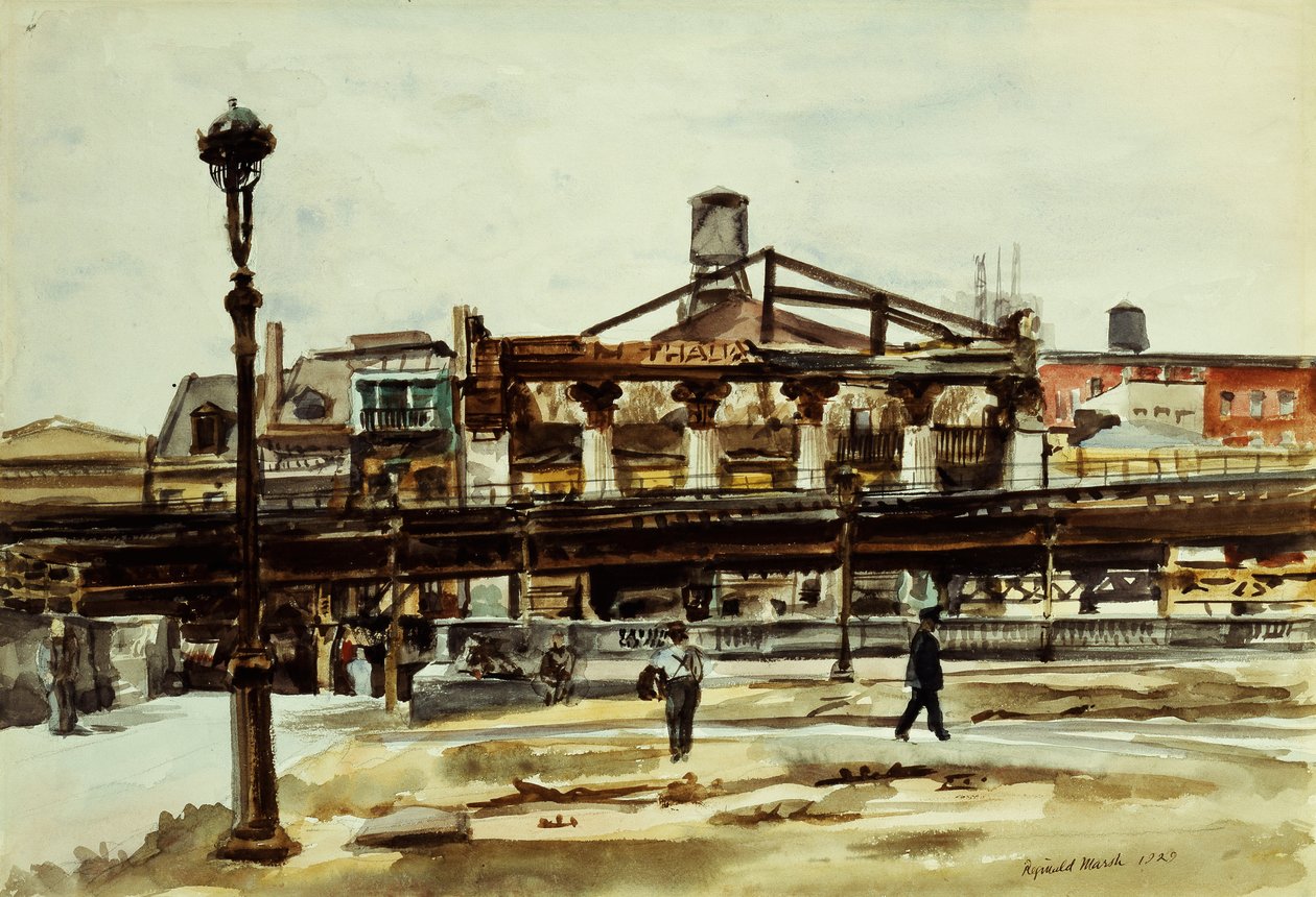 Die El von Reginald Marsh
