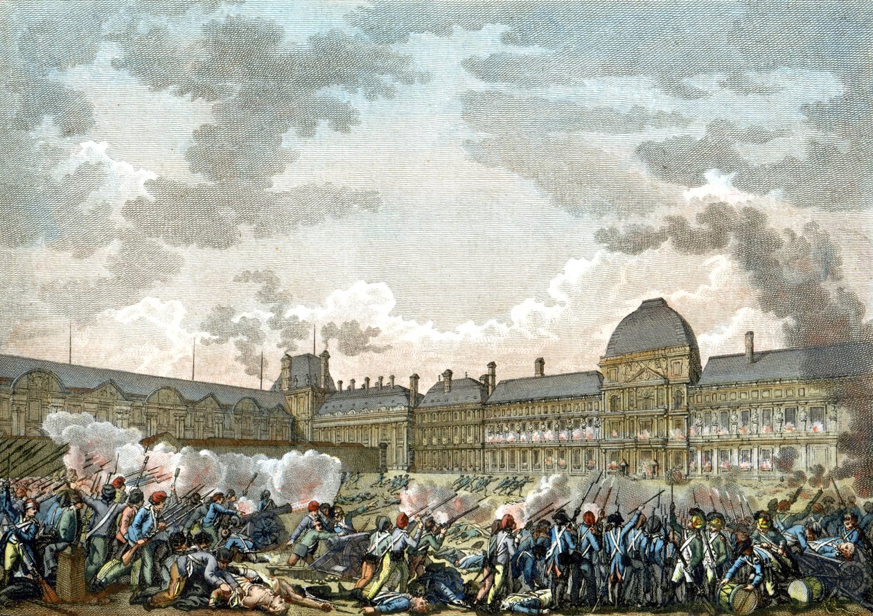 Sturm auf die Tuilerien von Reiner Vinkeles