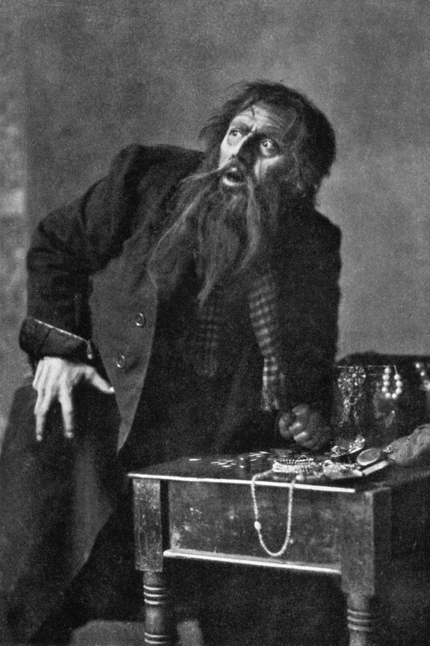 Bransby Williams 1870-1961, Schauspieler, 1911-1912 von Reinhold Thiele