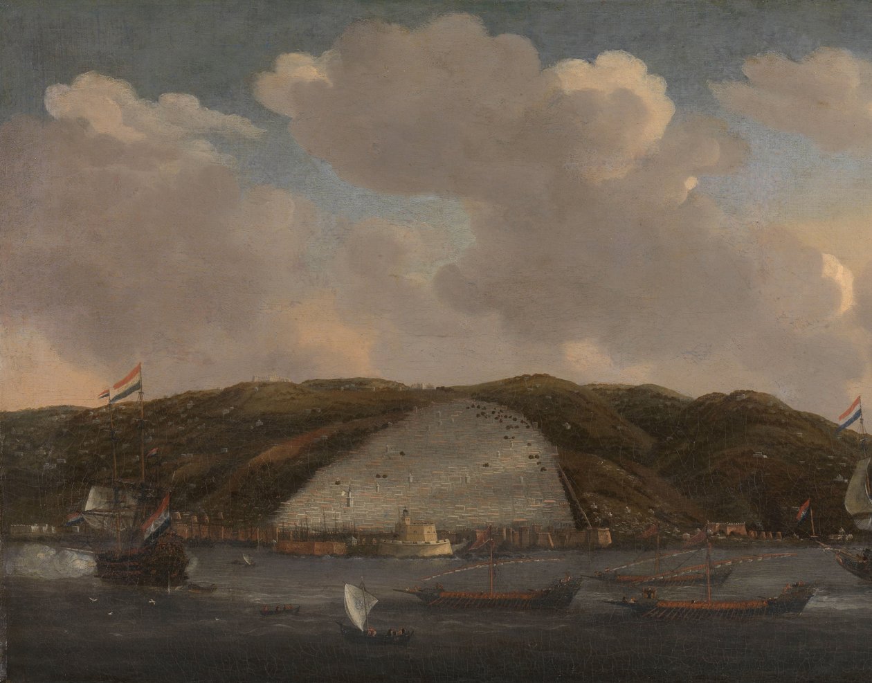 Ansicht von Algier von Reinier Nooms (signed by artist)