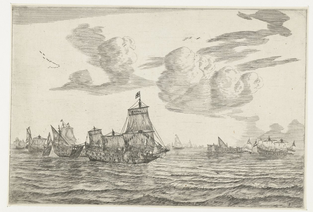 Nach der Seeschlacht von Reinier Nooms