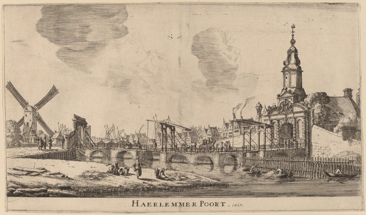Haarlemer Tor (Haerlemmer Poort) von Reinier Nooms, called Zeeman
