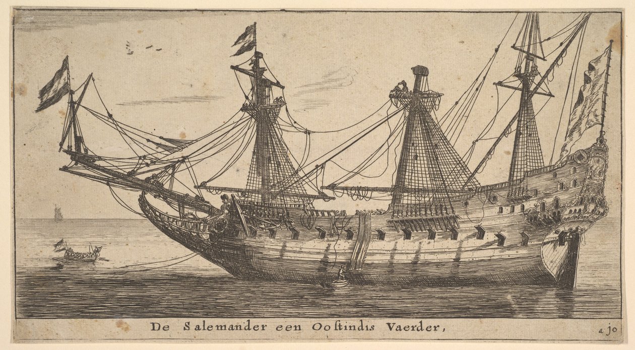 De Salemander, ein Ostindienfahrer von Reinier Zeeman