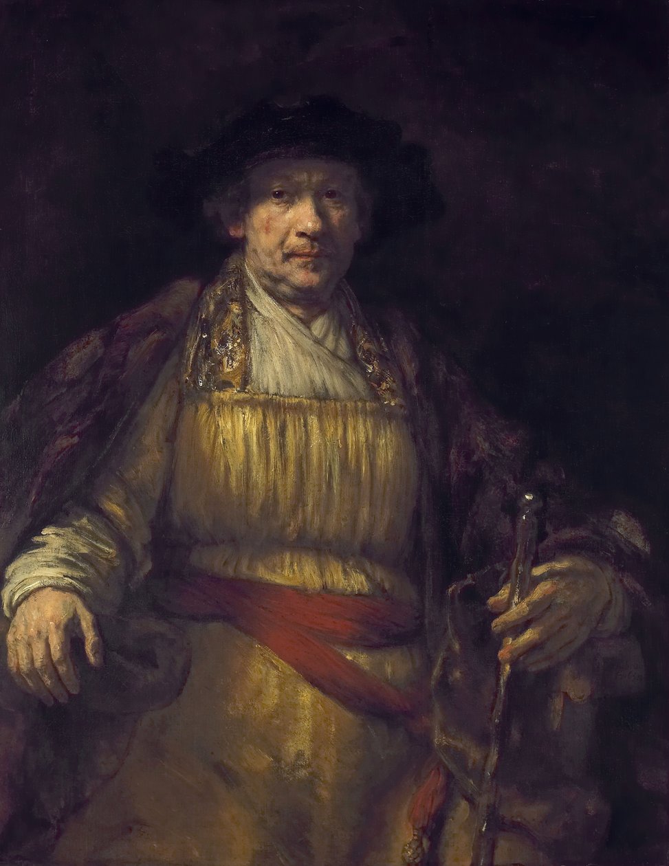 Selbstporträt von Rembrandt van Rijn