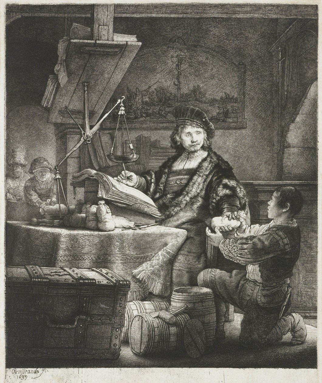 Jan Wtenbogaert von Rembrandt van Rijn