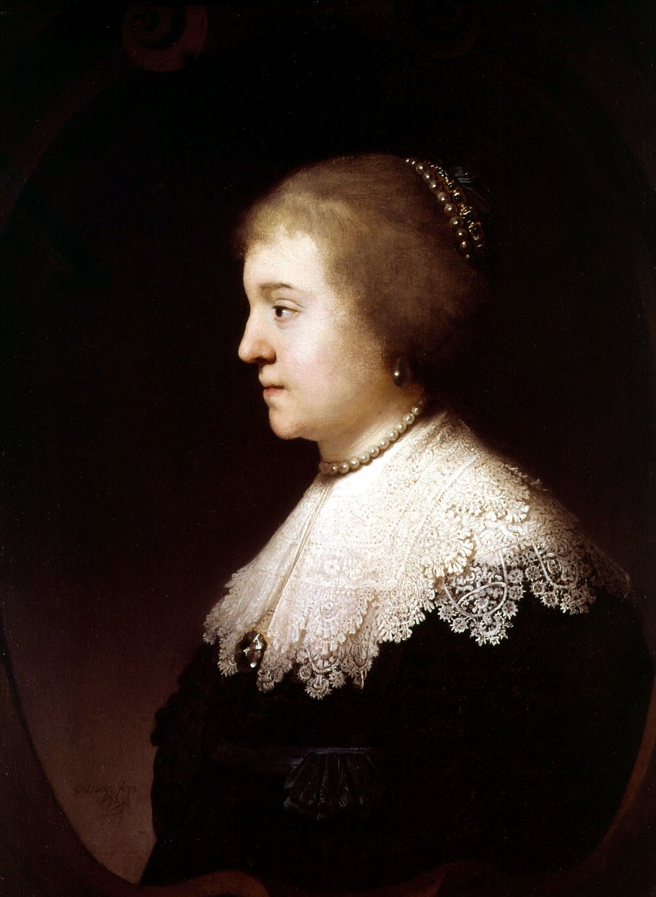 Amalia von Solms von Rembrandt van Rijn
