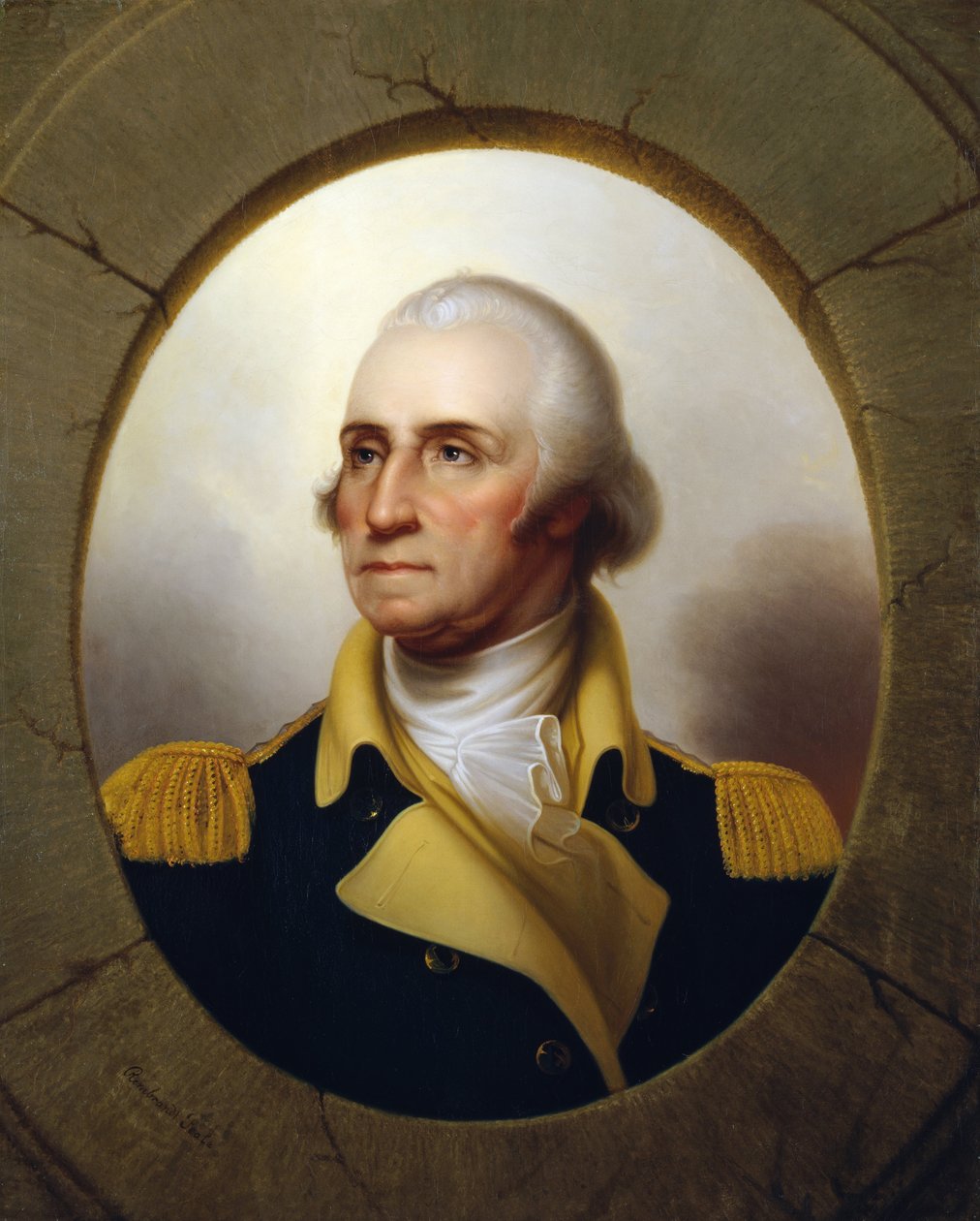 George Washington (Bullaugen-Typ) von Rembrandt Peale