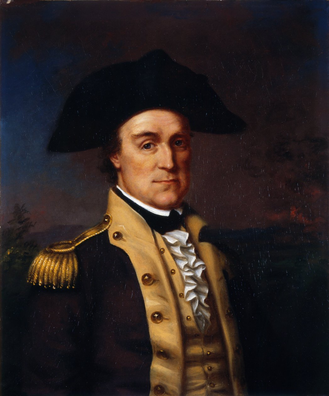 Porträt von General Elijah Clarke von Rembrandt Peale