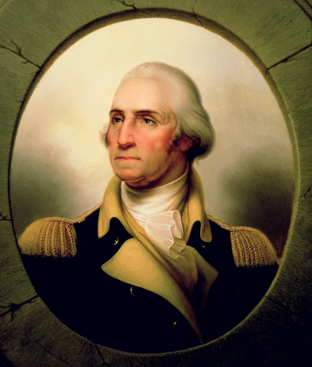 Porträt von George Washington, 1853 von Rembrandt Peale