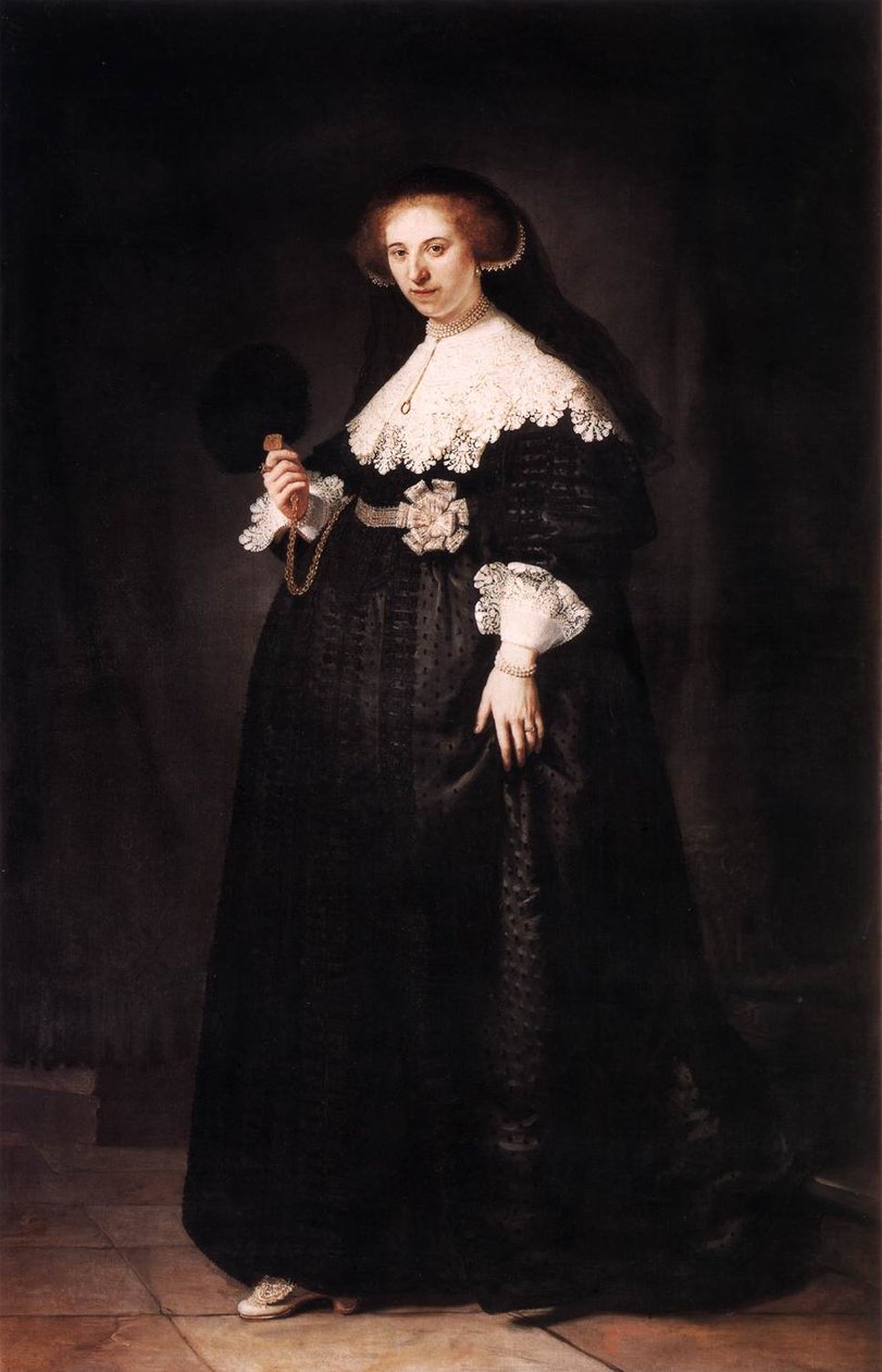 Porträt von Oopjen Coppit von Rembrandt van Rijn