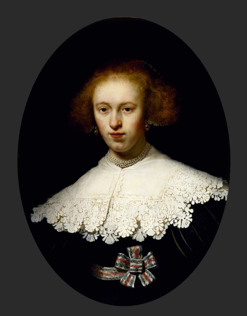 Porträt einer jungen Frau von Rembrandt van Rijn