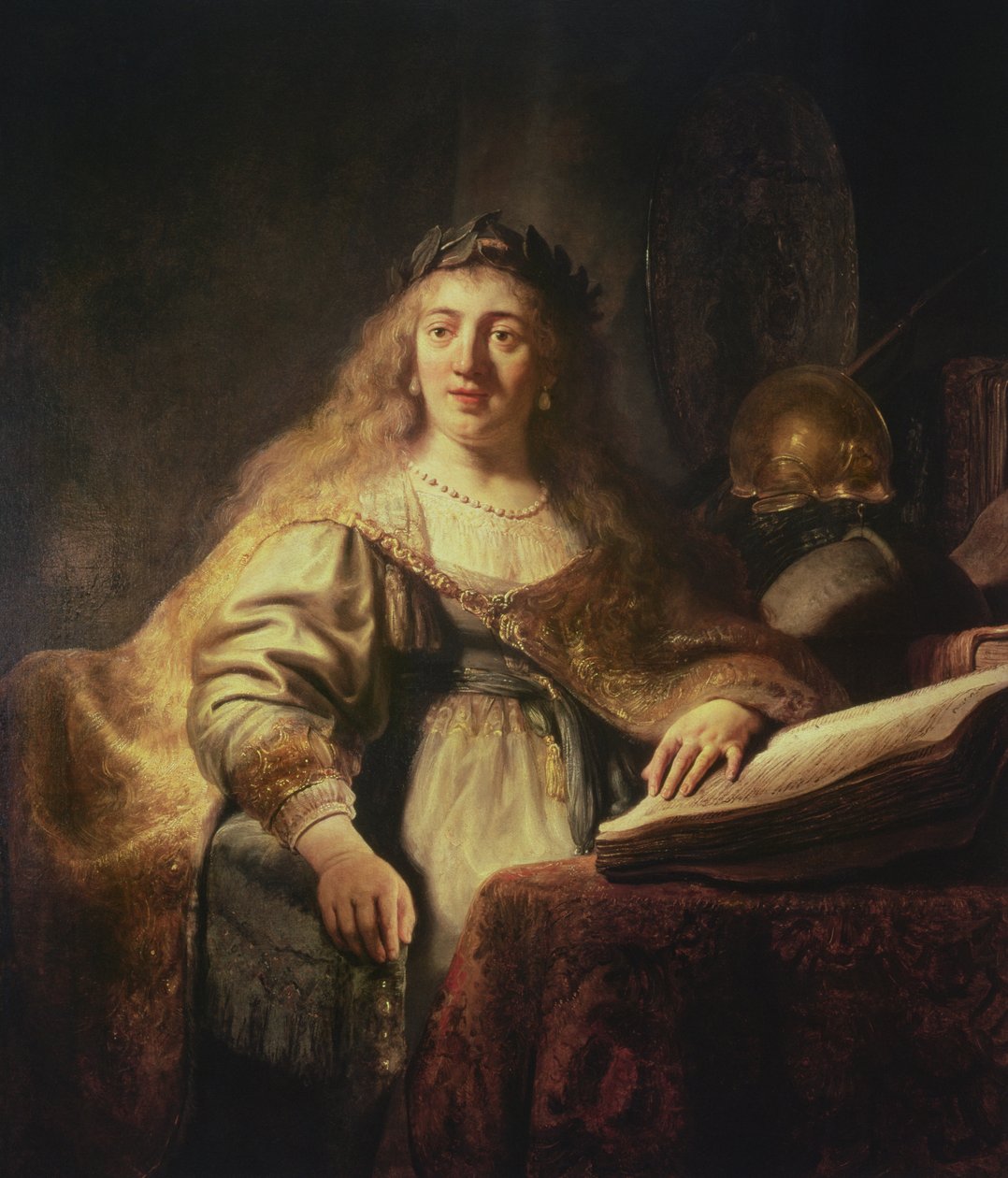 Saskia als Minerva von Rembrandt van Rijn