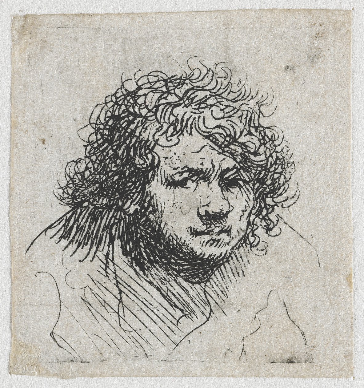 Selbstporträt von Rembrandt van Rijn