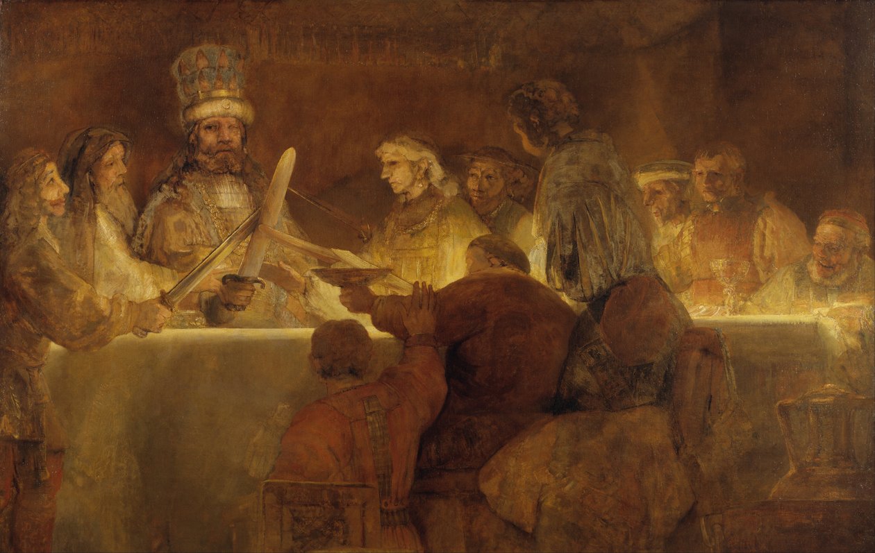 Die Verschwörung der Bataver unter Claudius Civilis von Rembrandt van Rijn