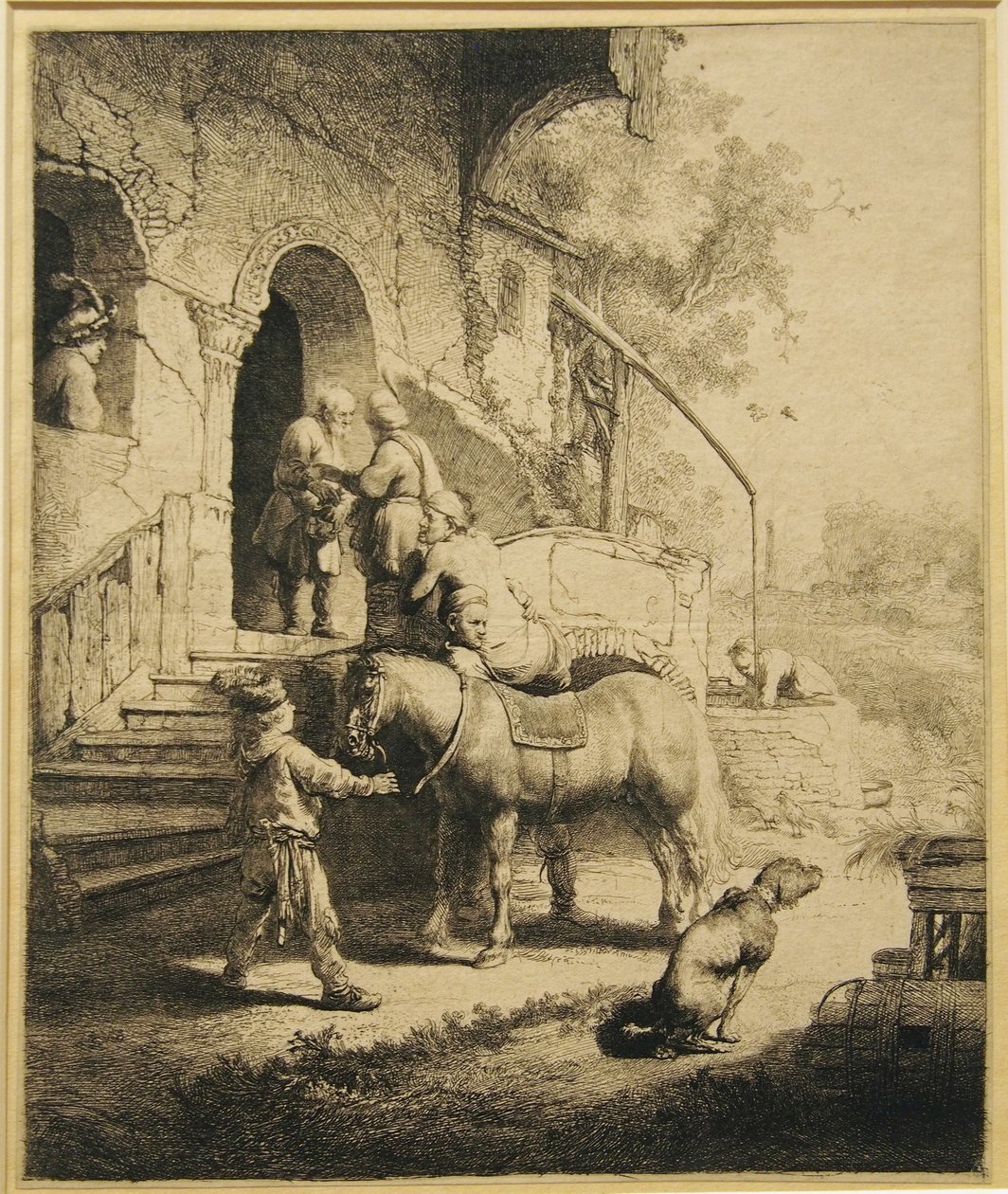 Der barmherzige Samariter von Rembrandt van Rijn