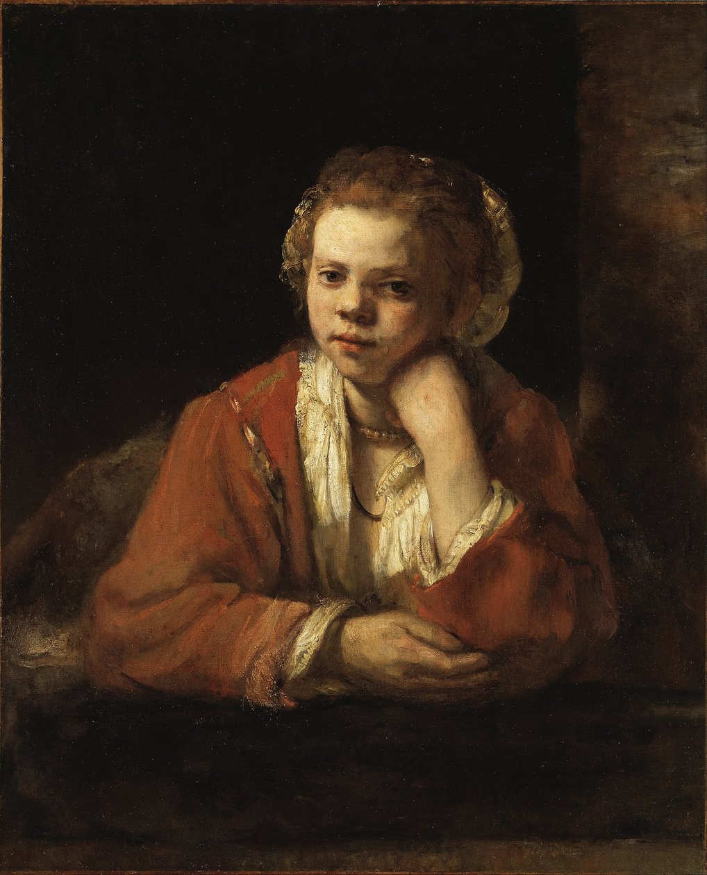 Die Küchenmagd von Rembrandt van Rijn