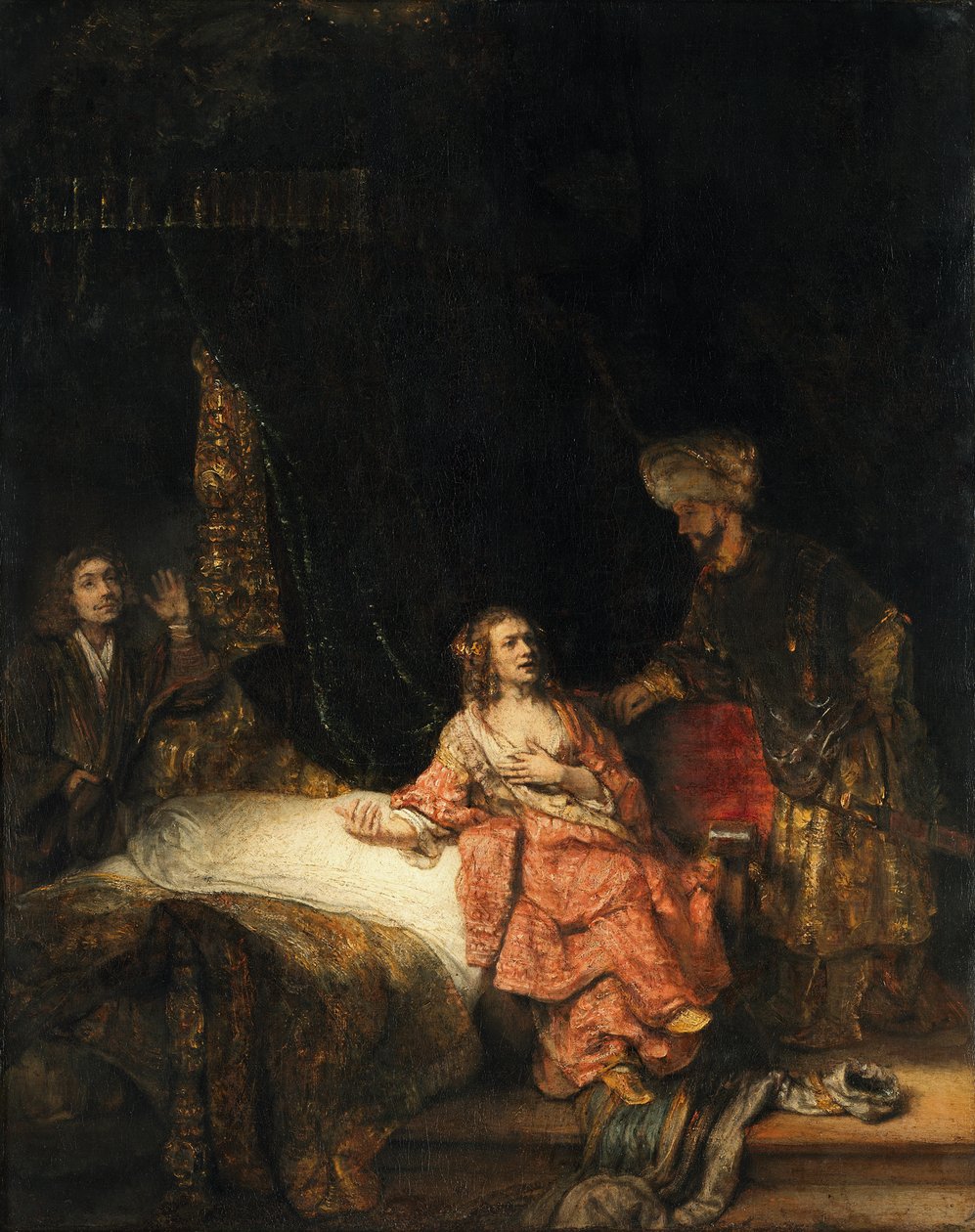 Joseph und die Frau des Potiphar von Rembrandt
