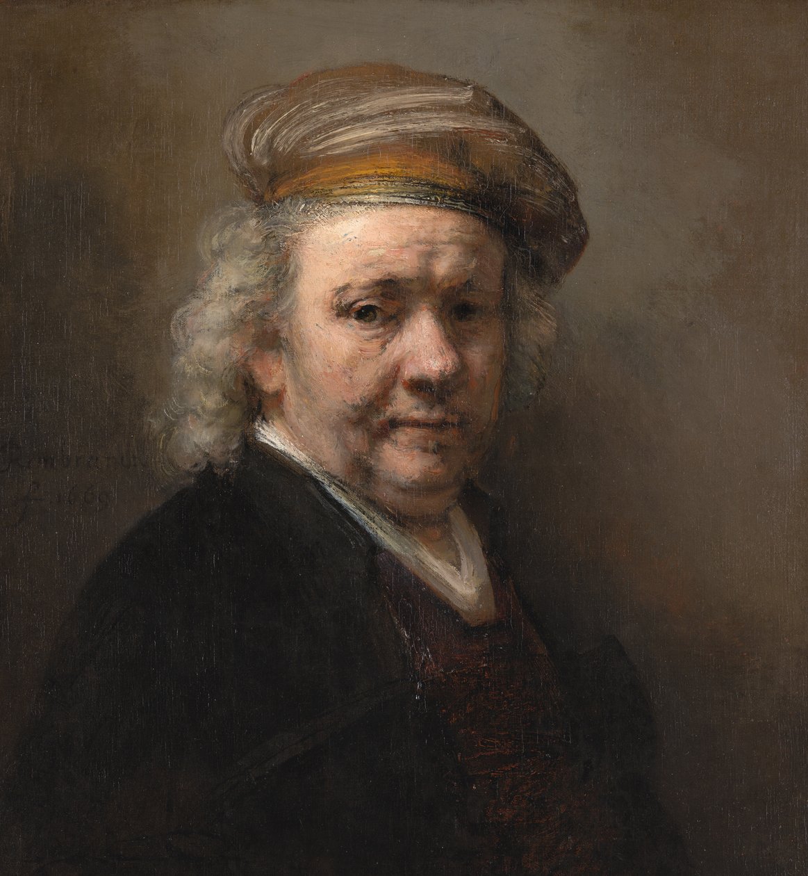 Selbstporträt von Rembrandt van Rijn