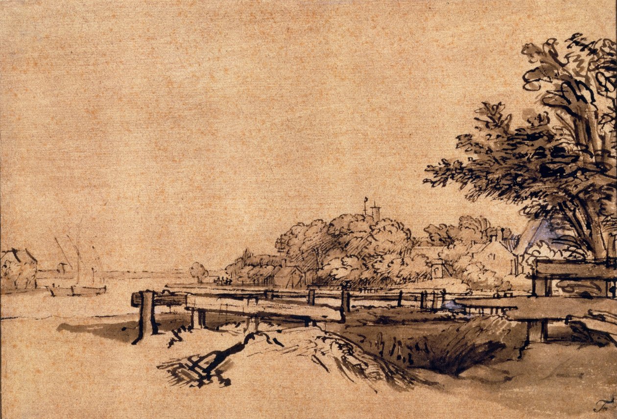 Der Steg von Rembrandt van Rijn