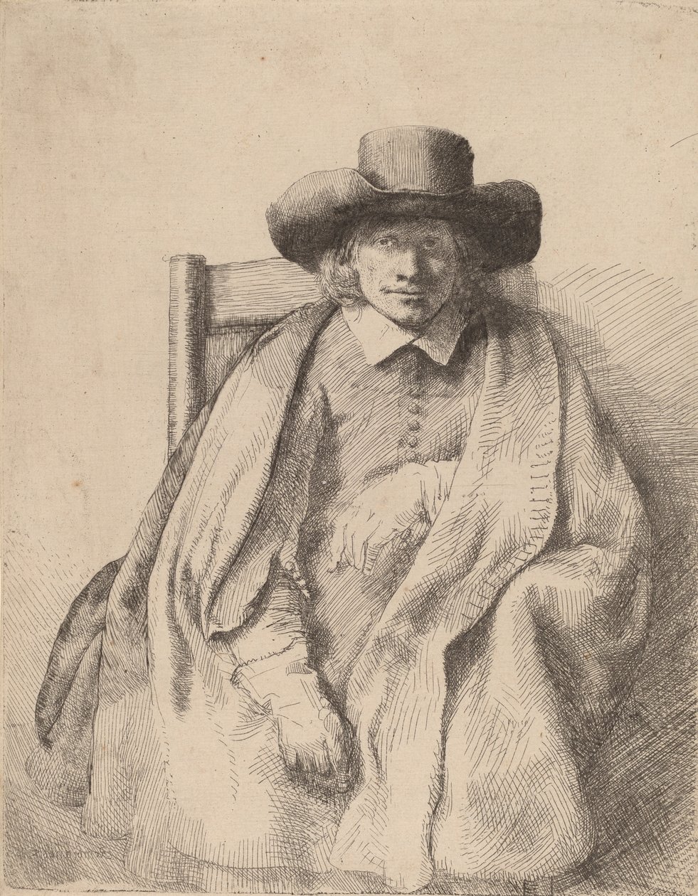 Clement de Jonghe, 1651 von Rembrandt van Rijn