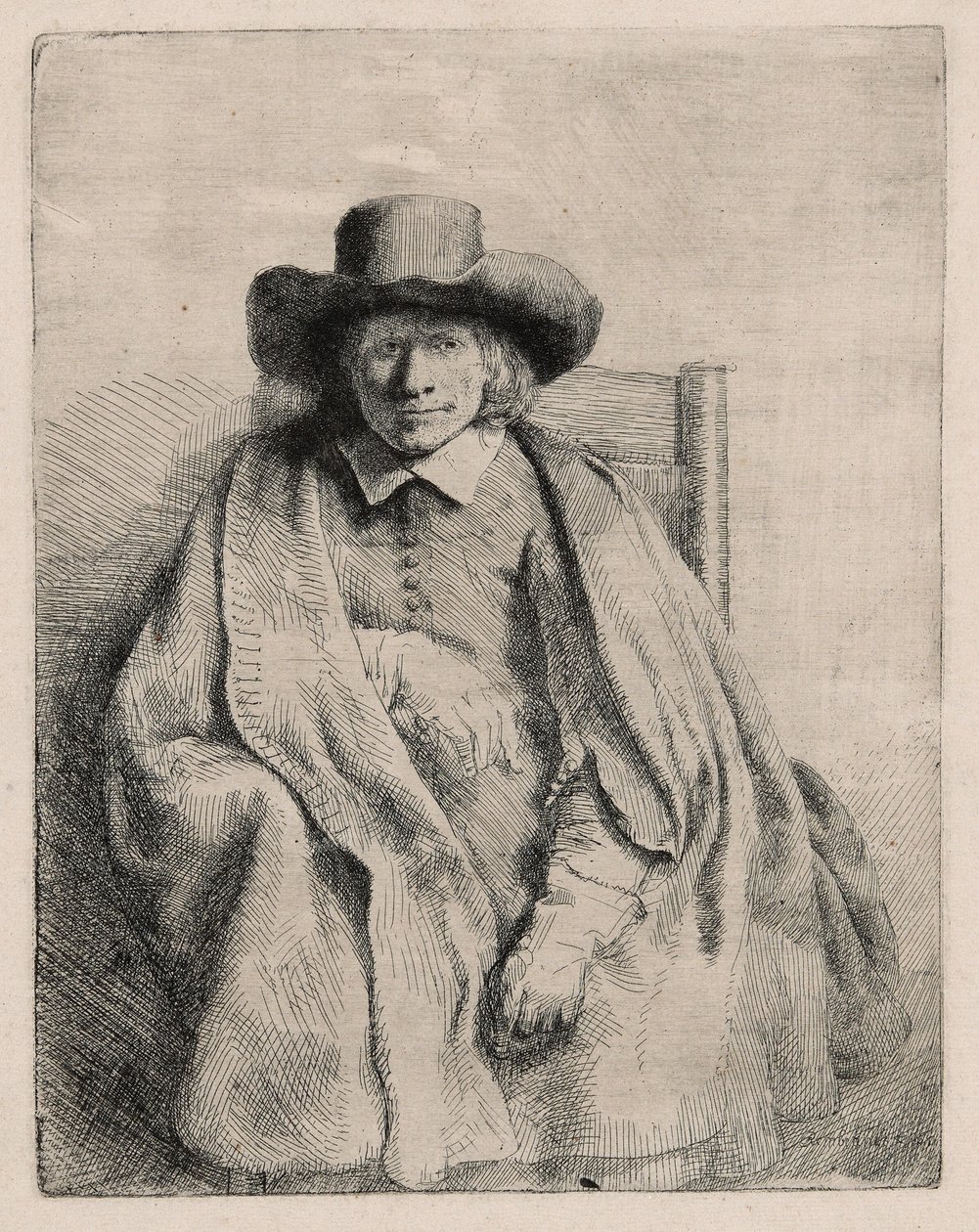 Clement de Jonghe, Druckverkäufer von Rembrandt van Rijn