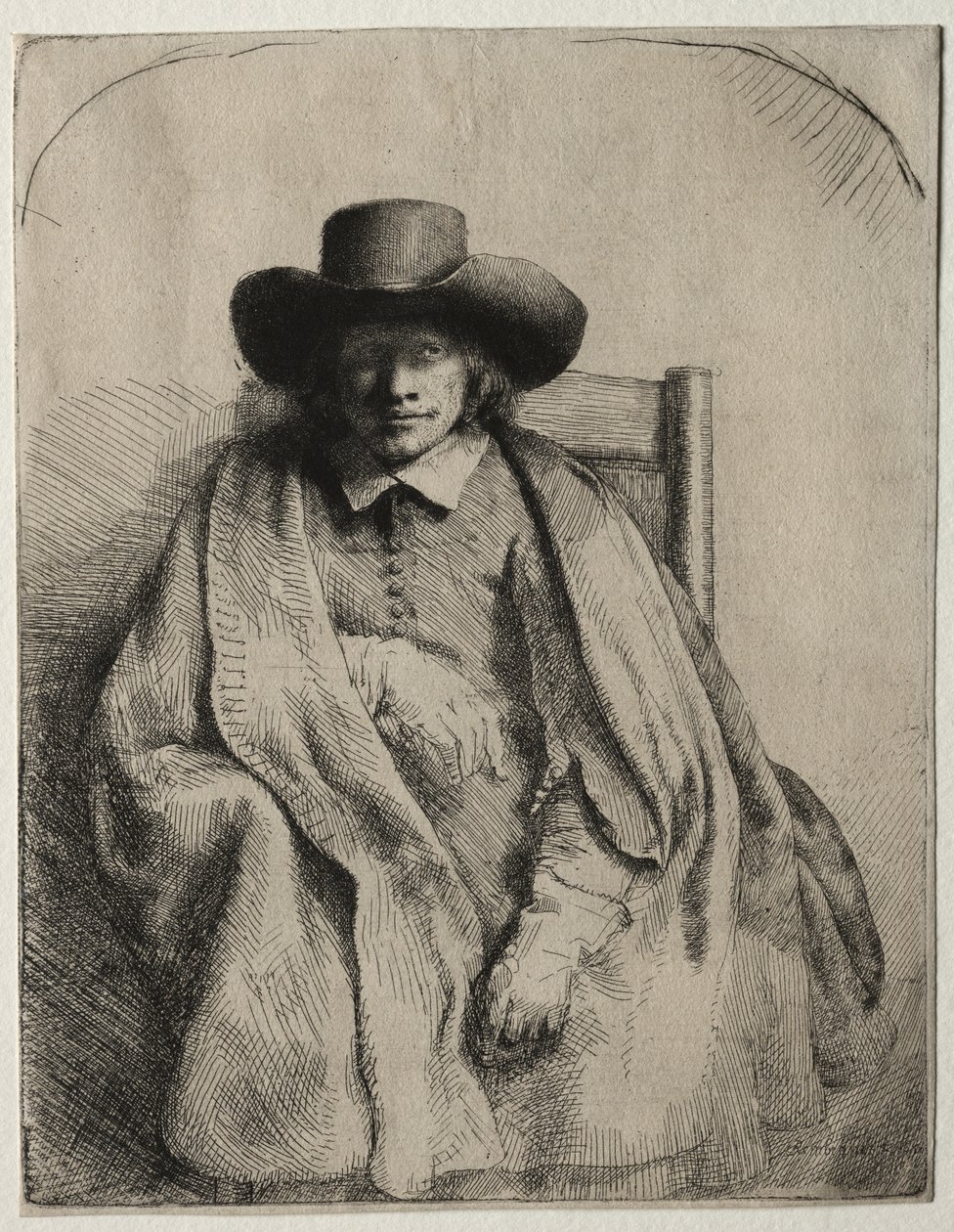Clement de Jonghe, Druckverkäufer von Rembrandt van Rijn
