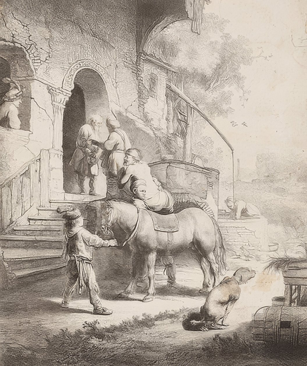 Der barmherzige Samariter von Rembrandt van Rijn
